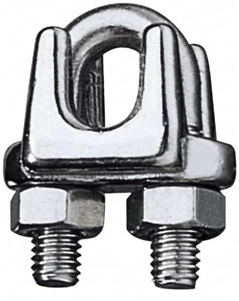 Ronstan - 1/2" Wire Rope U-Bolt Grip - 316 Stainless Steel - Benchmark Tooling