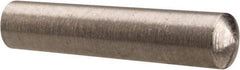 Value Collection - Size 4/0, 0.0986" Small End Diam, 0.109" Large End Diam, Passivated Stainless Steel Taper Pin - Grade 303, 18-8, 1/2" OAL, 1/2 Pin Length - Benchmark Tooling