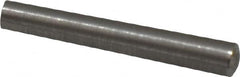 Value Collection - Size 4/0, 0.0934" Small End Diam, 0.109" Large End Diam, Passivated Stainless Steel Taper Pin - Grade 303, 18-8, 3/4" OAL, 3/4 Pin Length - Benchmark Tooling