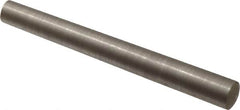 Value Collection - Size 6, 0.2786" Small End Diam, 0.341" Large End Diam, Passivated Stainless Steel Taper Pin - Grade 303, 18-8, 3" OAL, 3 Pin Length - Benchmark Tooling