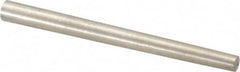 Value Collection - Size 6, 0.2578" Small End Diam, 0.341" Large End Diam, Passivated Stainless Steel Taper Pin - Grade 303, 18-8, 4" OAL, 4 Pin Length - Benchmark Tooling