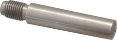 Value Collection - Size 8, 0.4504" Small End Diam, 0.492" Large End Diam, Passivated Stainless Steel Taper Pin - Grade 303, 18-8, 2" OAL, 2 Pin Length - Benchmark Tooling