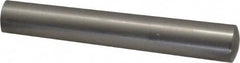 Value Collection - Size 8, 0.4296" Small End Diam, 0.492" Large End Diam, Passivated Stainless Steel Taper Pin - Grade 303, 18-8, 3" OAL, 3 Pin Length - Benchmark Tooling