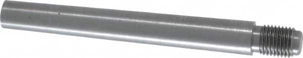 Value Collection - Size 7, 0.407" Large End Diam, Uncoated Steel 3/8-24 Threaded Taper Pin - Grade C-12L14, 3 Pin Length - Benchmark Tooling