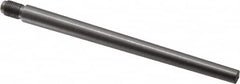 Value Collection - Size 7, 0.407" Large End Diam, Uncoated Steel 3/8-24 Threaded Taper Pin - Grade C-12L14, 5 Pin Length - Benchmark Tooling