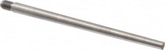 Value Collection - Size 7, 0.407" Large End Diam, Uncoated Steel 3/8-24 Threaded Taper Pin - Grade C-12L14, 6 Pin Length - Benchmark Tooling