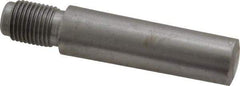 Value Collection - Size 9, 0.589" Large End Diam, Uncoated Steel 1/2-20 Threaded Taper Pin - Grade C-12L14, 2 Pin Length - Benchmark Tooling