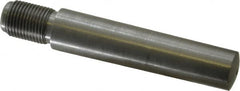 Value Collection - Size 10, 0.704" Large End Diam, Uncoated Steel 5/8-18 Threaded Taper Pin - Grade C-12L14, 3 Pin Length - Benchmark Tooling