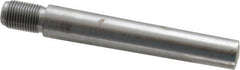 Value Collection - Size 10, 0.704" Large End Diam, Uncoated Steel 5/8-18 Threaded Taper Pin - Grade C-12L14, 4 Pin Length - Benchmark Tooling