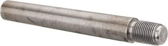 Value Collection - Size 10, 0.704" Large End Diam, Uncoated Steel 5/8-18 Threaded Taper Pin - Grade C-12L14, 4-1/2 Pin Length - Benchmark Tooling