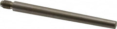 Value Collection - Size 5, 0.287" Large End Diam, Passivated Stainless Steel 1/4-28 Threaded Taper Pin - Grade 303, 18-8, 3 Pin Length - Benchmark Tooling