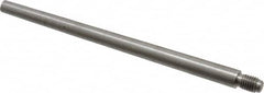 Value Collection - Size 5, 0.287" Large End Diam, Passivated Stainless Steel 1/4-28 Threaded Taper Pin - Grade 303, 18-8, 4 Pin Length - Benchmark Tooling