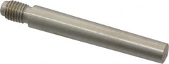 Value Collection - Size 6, 0.339" Large End Diam, Passivated Stainless Steel 5/16-24 Threaded Taper Pin - Grade 303, 18-8, 2 Pin Length - Benchmark Tooling