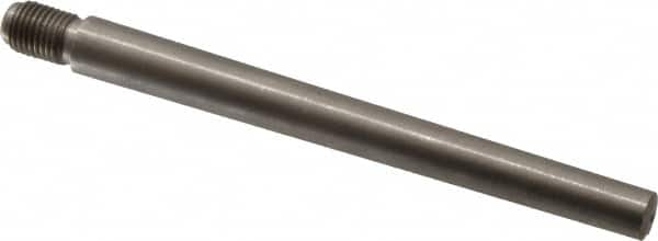 Value Collection - Size 7, 0.407" Large End Diam, Passivated Stainless Steel 3/8-24 Threaded Taper Pin - Grade 303, 18-8, 4 Pin Length - Benchmark Tooling