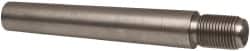 Value Collection - Size 10, 0.704" Large End Diam, Passivated Stainless Steel 5/8-18 Threaded Taper Pin - Grade 303, 18-8, 4 Pin Length - Benchmark Tooling