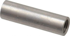 Electro Hardware - #10-32, 7/8" OAL, Stainless Steel Round Fully Threaded Female Circuit Board Standoffs - 1" Thread Depth, 7/8" Body Length, Bright Finish - Benchmark Tooling