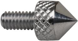 Mitutoyo - M2.5x0.45, 5mm Ball Diam, Carbide 90 ° Conical Contact Point - 5mm Contact Point Length, Use with AGD 1,2,3,4 - Benchmark Tooling