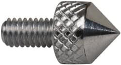 Mitutoyo - M2.5x0.45, 5mm Ball Diam, Carbide 90 ° Conical Contact Point - 5mm Contact Point Length, Use with AGD 1,2,3,4 - Benchmark Tooling