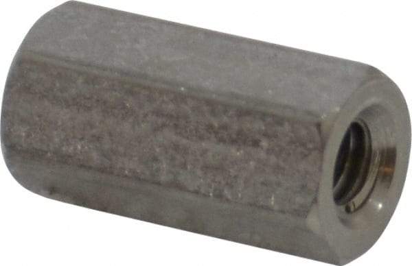 Electro Hardware - #6-32, 1/2" OAL, 1/4" Across Flats, Stainless Steel Hex Female Circuit Board Standoffs - 1/2" Body Length, Bright Finish - Benchmark Tooling