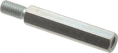 Electro Hardware - #8-32, 2-7/8" OAL, 3/8" Across Flats, Steel Male/Female Hex Circuit Board Standoff - Benchmark Tooling