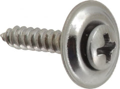 Value Collection - #6 Sems Oval Head Phillips Sheet Metal Screw - Steel, 3/4" OAL, Grade 2 - Benchmark Tooling
