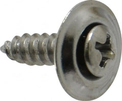 Value Collection - #8 Sems Oval Head Phillips Sheet Metal Screw - Steel, 5/8" OAL, Grade 2 - Benchmark Tooling