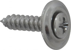 Value Collection - #8 Sems Oval Head Phillips Sheet Metal Screw - Steel, 3/4" OAL, Grade 2 - Benchmark Tooling