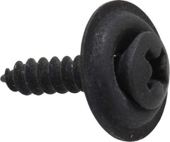 Value Collection - #6 Sems Oval Head Phillips Sheet Metal Screw - Steel, 5/8" OAL, Grade 2 - Benchmark Tooling