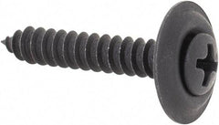 Value Collection - #8 Oval Head Phillips Sheet Metal Screw - Steel, 1" OAL, Grade 2 - Benchmark Tooling