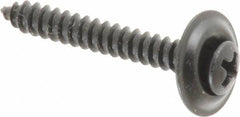 Value Collection - #8 Sems Oval Head Phillips Sheet Metal Screw - Steel, 1-1/4" OAL, Grade 2 - Benchmark Tooling