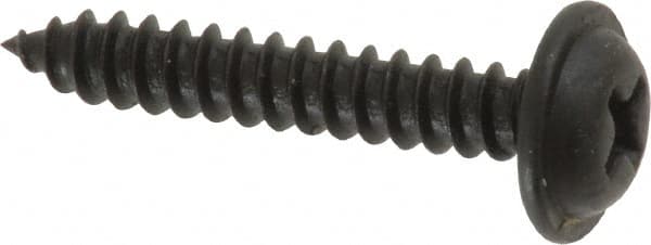 Value Collection - #8 Flat Head Phillips Sheet Metal Screw - Steel, 1" OAL, Grade 2 - Benchmark Tooling
