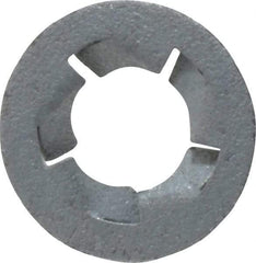 Au-Ve-Co Products - 5/16" Screw, 5/8" OD, Spring Steel Push Nut - Zinc-Plated - Benchmark Tooling