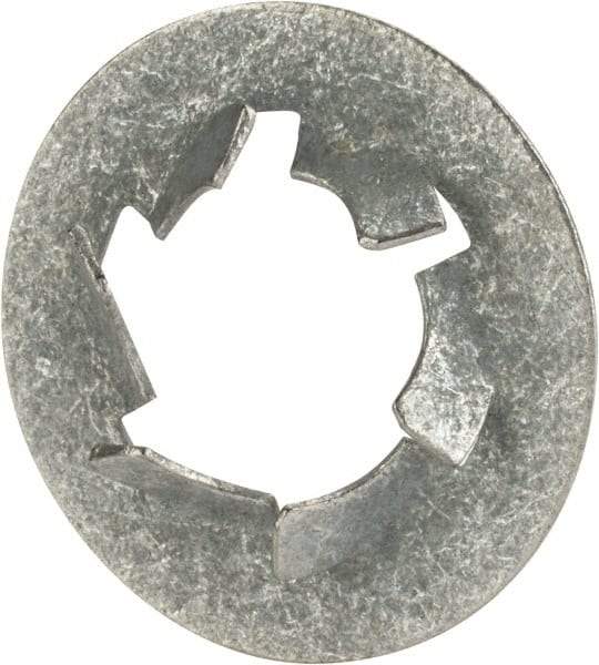 Value Collection - 7/16" Screw, 27/32" OD, Spring Steel Push Nut - Zinc-Plated - Benchmark Tooling