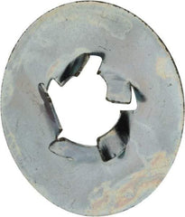 Au-Ve-Co Products - M6x1.00 Screw, 17mm OD, Spring Steel Push Nut - Zinc-Plated - Benchmark Tooling