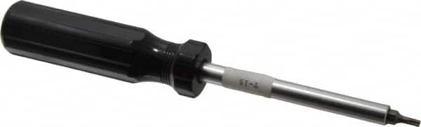 Made in USA - T15 Torx Driver - 8" OAL, Standard Handle - Benchmark Tooling