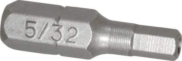Value Collection - Tamper Resistant Hex Screwdriver Bit - 1" OAL - Benchmark Tooling