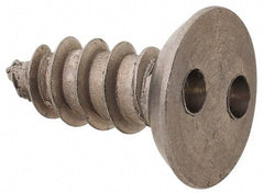 Made in USA - #10 Flat Head Phillips Sheet Metal Screw - Stainless Steel, 1/2" OAL, Grade 18-8 - Benchmark Tooling