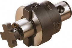 Seco - Graflex 3 Modular Connection 16mm Pilot Diam Shell Mill Holder - 0.787" Flange to Nose End Projection, 1.259" Nose Diam, Through-Spindle Coolant - Exact Industrial Supply