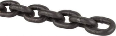 Peerless Chain - 5/16" Welded Alloy Chain - 4,300 Lb Capacity, Grade 80, Alloy Steel, Black Finish - Benchmark Tooling