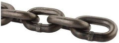 Peerless Chain - 1/2" Welded High Test Chain - 9,200 Lb Capacity, Grade 43, Carbon Steel, Standard Finish - Benchmark Tooling