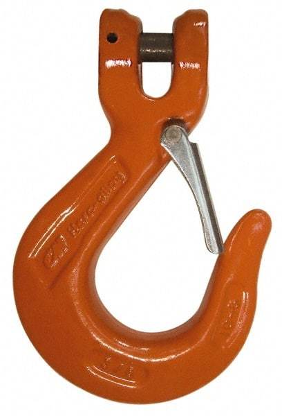 CM - 3/4 Inch Chain Diameter, Grade 80 Clevis Hook - 28,300 Lbs. Load Capacity, 13/16 Inch Inside Diameter, 2-1/2 Inch Hook Throat, 1-3/4 Inch Hook Width - Benchmark Tooling