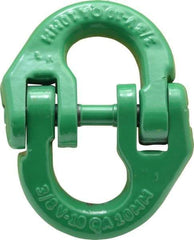 Campbell - Carbon Steel Removable Coupling Link - 3/8" Diameter, 8,800 Lb Load Limit - Benchmark Tooling