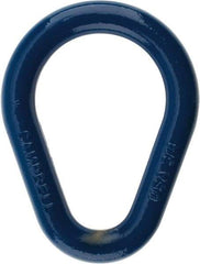 Campbell - Carbon Steel Pear Shape Sling Link - 3/4" Diameter, 6,000 Lb Load Limit - Benchmark Tooling