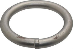 Campbell - 5/8 Inch Wire Size Welding Ring - 4 Inch Inside Diameter, 1,700 Lbs. Load Limit, Bright Finish - Benchmark Tooling