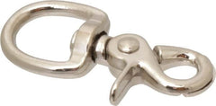 Value Collection - 2-5/8" Long Swivel Eye Trigger Snap - Zinc Alloy with 3/8" Snap Opening - Benchmark Tooling