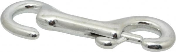 Value Collection - 4-3/16" Long Open Eye Snap - Malleable Iron with 7/16" Snap Opening - Benchmark Tooling