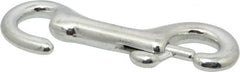 Value Collection - 4-3/16" Long Open Eye Snap - Malleable Iron with 7/16" Snap Opening - Benchmark Tooling