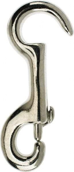 Value Collection - 4-7/8" Long Open Eye Snap - Malleable Iron with 9/16" Snap Opening - Benchmark Tooling