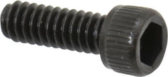 Unbrako - #2-56 UNC Hex Socket Drive, Socket Cap Screw - Alloy Steel, Black Oxide Finish, 1/4" Length Under Head - Benchmark Tooling