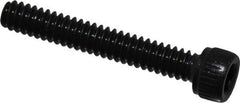 Unbrako - #4-40 UNC Hex Socket Drive, Socket Cap Screw - Alloy Steel, Black Oxide Finish, 3/4" Length Under Head - Benchmark Tooling